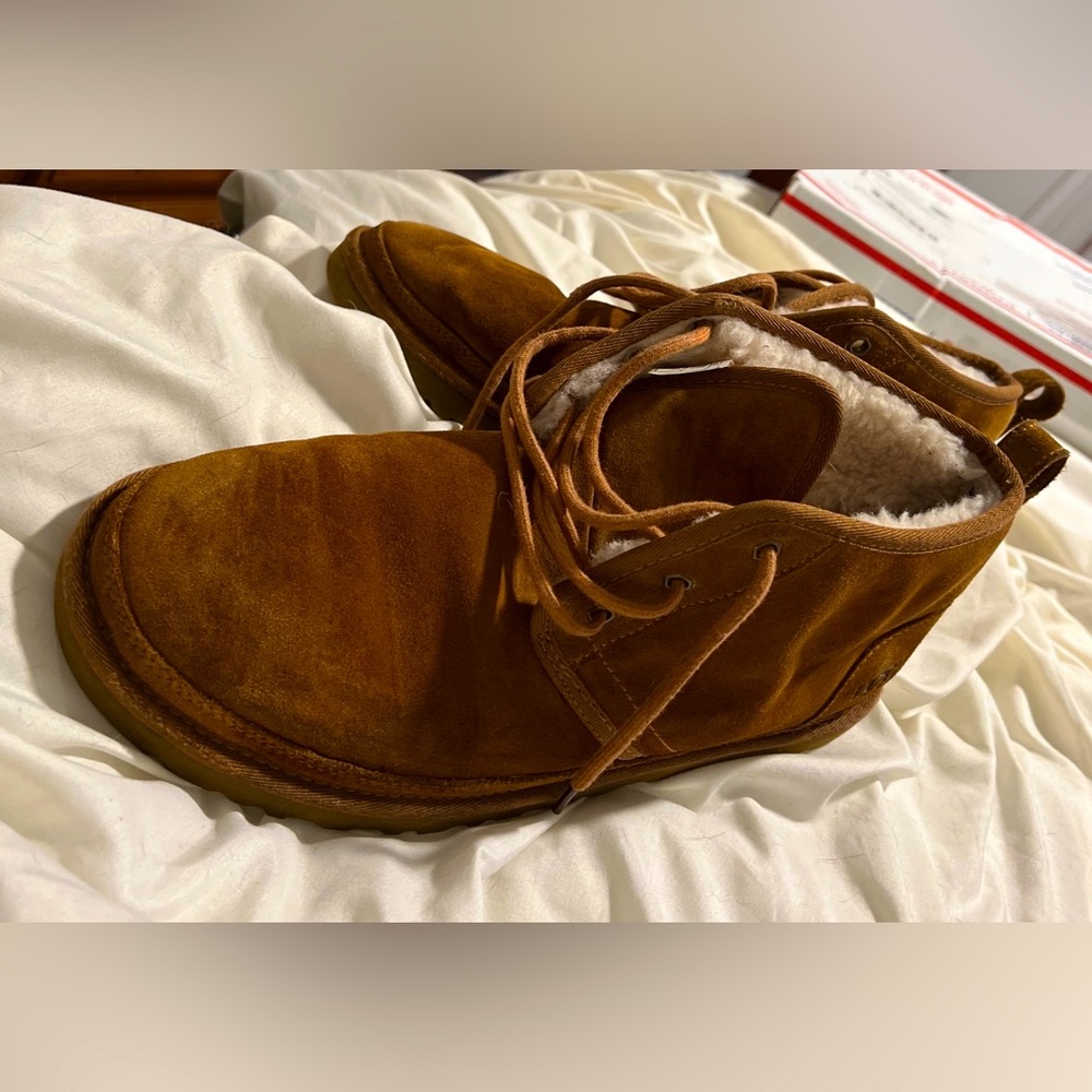 UGG Neumel Chukka Boots for Men, Chestnut - Size 12
